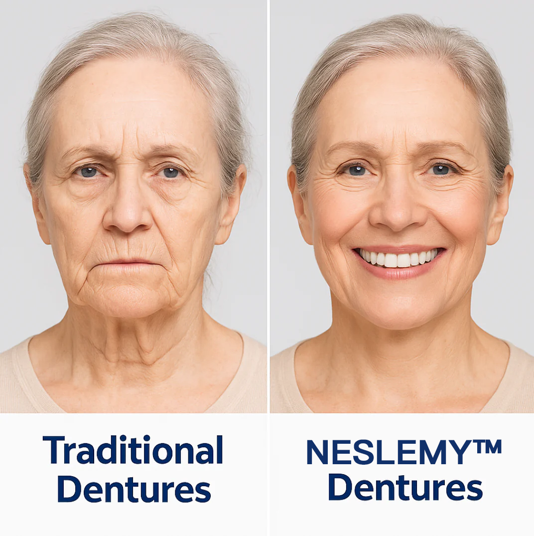 NESLEMY™ Custom-Fit Functional Dentures - Perfectly Fitted in Minutes at Home