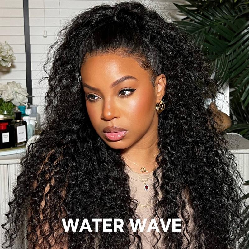 UP TO 55%OFF🔥Pre-Cut Lace Kinky Straight 360 Full Lace Frontal Glueless Wig With Invisi Drawstring Pre Plucked Human Hair Wig