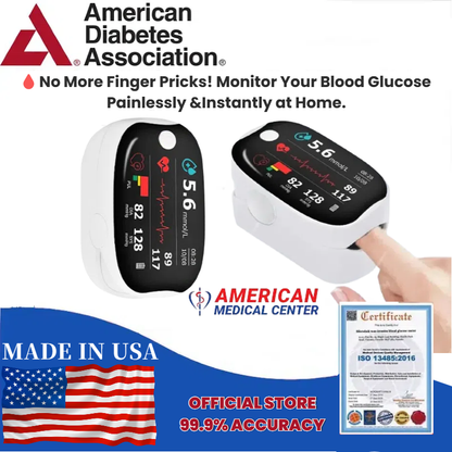 NESLEMY™ Advanced Laser Glucose Monitor – No Pricks, 99.9% Accuracy!🔥