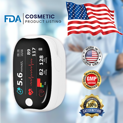 NESLEMY™ Advanced Laser Glucose Monitor – No Pricks, 99.9% Accuracy!🔥