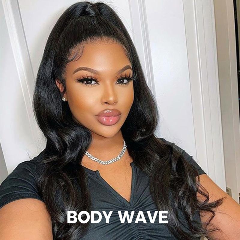 UP TO 55%OFF🔥Pre-Cut Lace Kinky Straight 360 Full Lace Frontal Glueless Wig With Invisi Drawstring Pre Plucked Human Hair Wig